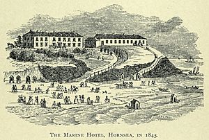 Marine hotel hornsea 1845