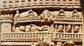 Maya's dream Sanchi Stupa 1 Eastern gateway