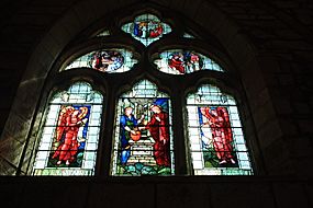 Memorial window to Rev John Brown, St Marys, Haddington