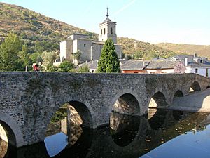 Bridge over the Meruelo river, created in times of the Ancient Rome