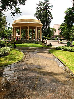 Morazán Park in San José City