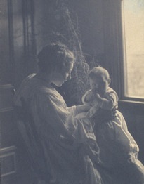 Mother and child Sarah Eddy