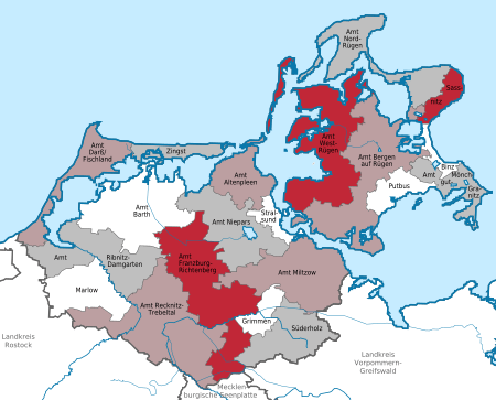 Municipalities in VR
