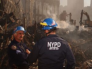 NYPD ESU at WTC