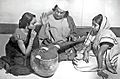 Nazrul teaching Nazrul Sangeet