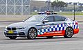 New South Wales Police Force Highway Patrol (South 277) BMW 530D at Wagga Wagga Airport (2)