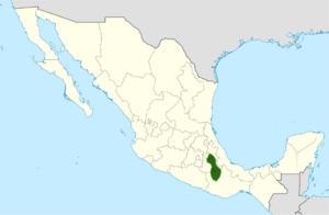 Opuntia huajuapensis range map.png