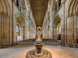 Peterborough Cathedral Nave, Cambridgeshire, UK - Diliff