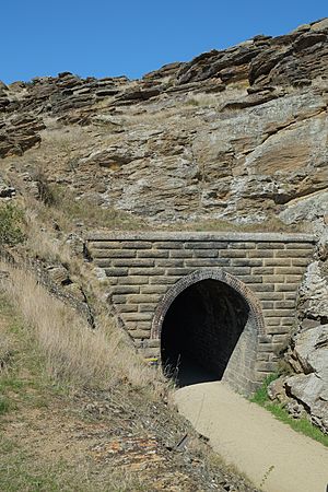Poolburn tunnel number 2 north entrance