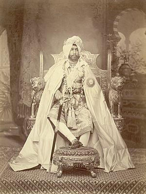 Portrait of Sir Rajinder Singh Maharaja of Patiala