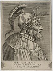 Portrait of Sultan Charardin of Algeria, Called Barbarossa