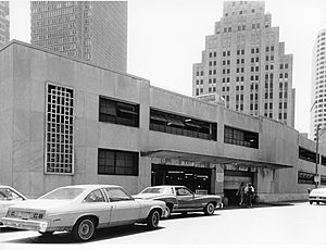 Post Office Square Garage Boston in 1980s