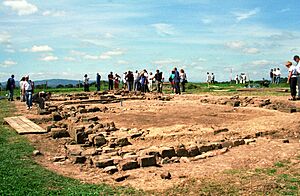 Poulton Chapel Archaeological Dig - geograph.org.uk - 3343693