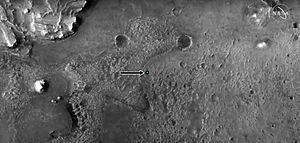 Preseverance Mars Landing Spot