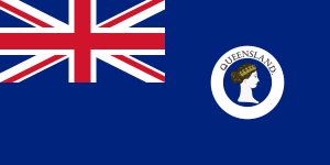 Queensland Flag 1870-1876