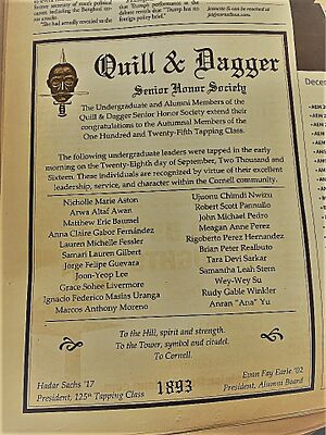Quill Dagger 125TappingClass