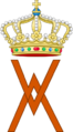 Royal Monogram of Prince Willem-Alexander of the Netherlands