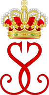Royal Monogram of Princess Stephanie of Monaco