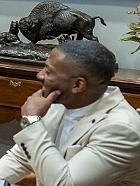 Ryan Clark at the White House on November 8, 2023 (cropped)