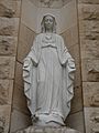 Saint Mary's cathedral in Austin - statue