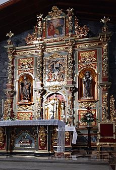 Santuario del Santo Hermano, altar, Vilaflor