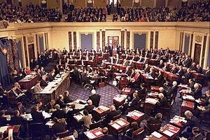 Senate in session