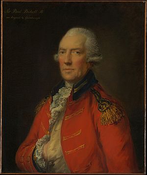 Sir Paul Pechell by Gainsborough