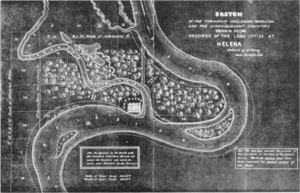 Sketch of the Township including Napoleon, Arkansas