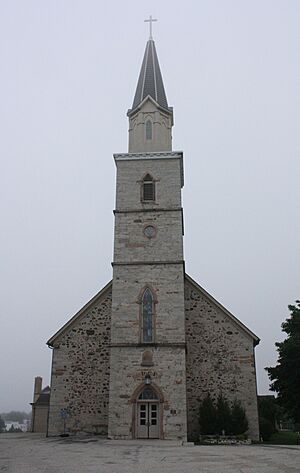 St Gregory Church St Nazianz Wisconsin