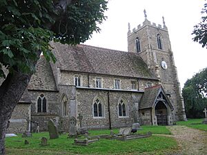St Margaret's church in Abbotsley, Cambs