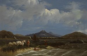 Thomas James Mulvany Wicklow landscape