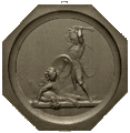 Tolstoy medalion - Arcis-sur-Aube (metal)