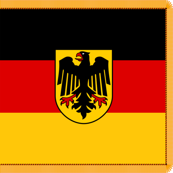 Truppenfahne der Bundeswehr