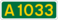 UK road A1033.svg