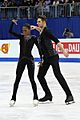 Vanessa James and Morgan Ciprès at Europeans 2016