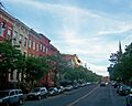 View south down Ten Broeck Street, Albany, NY