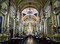 Vista interior de Basílica Colegiata de Nuestra Señora de Guanajuato