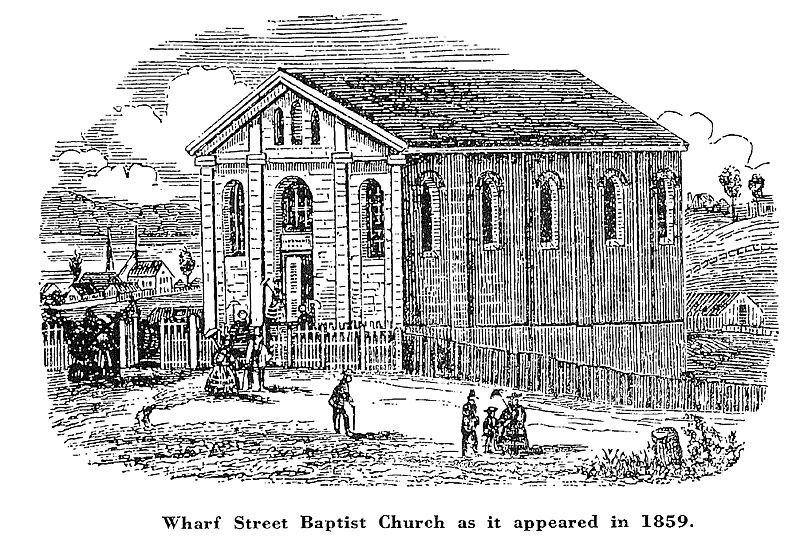 Wharf Street Baptist Church, 1859