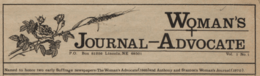 Woman's Journal-Advocate nameplate.png