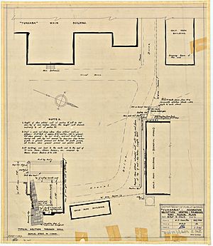 Yungaba Immigration Reception Centre, Brisbane, Part Block Plan, 2 March 1949