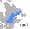 Évolution territoriale du Québec