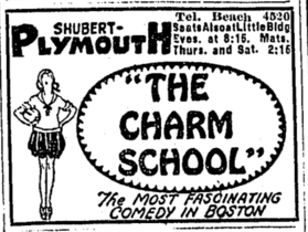 1920 Plymouth theatre BostonGlobe May10