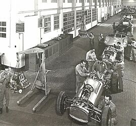 1960s Maranello making cars