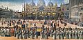 Accademia - Procession in piazza San Marco by Gentile Bellini