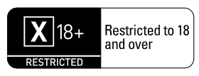 Australian Classification Restricted 18+ (X 18+) Large.svg