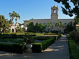 Balboa Park formal garden