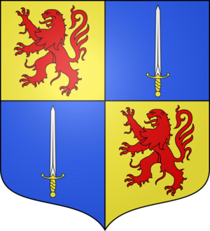 Blason famille de Saint-Exupéry (XVIIIe siècle)