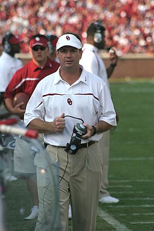 Bob Stoops Oklahoma Coach