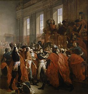 Bouchot - Le general Bonaparte au Conseil des Cinq-Cents