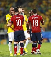 Brazil and Colombia match at the FIFA World Cup 2014-07-04 (23)